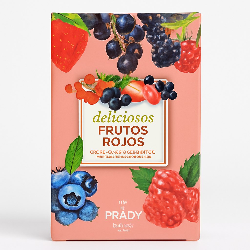 Perfume Femenino Deliciosos Frutos Rojos Prady Eau de Toilette
