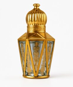 Bote Recargable para Perfume de Diseño Dorado