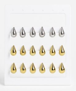 pendientes-tipo-gota-en-acero-plateado-y-dorado