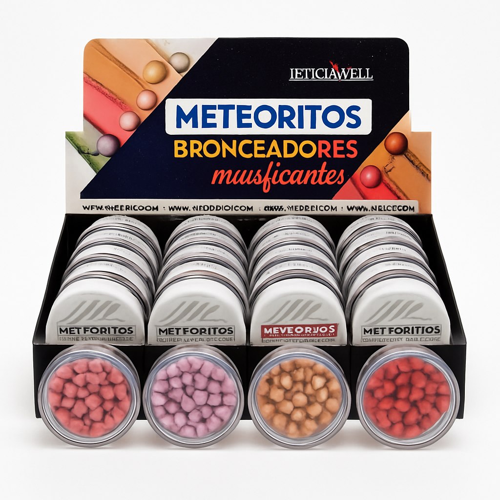 Meteoritos bronceadores multifunción Leticia Well