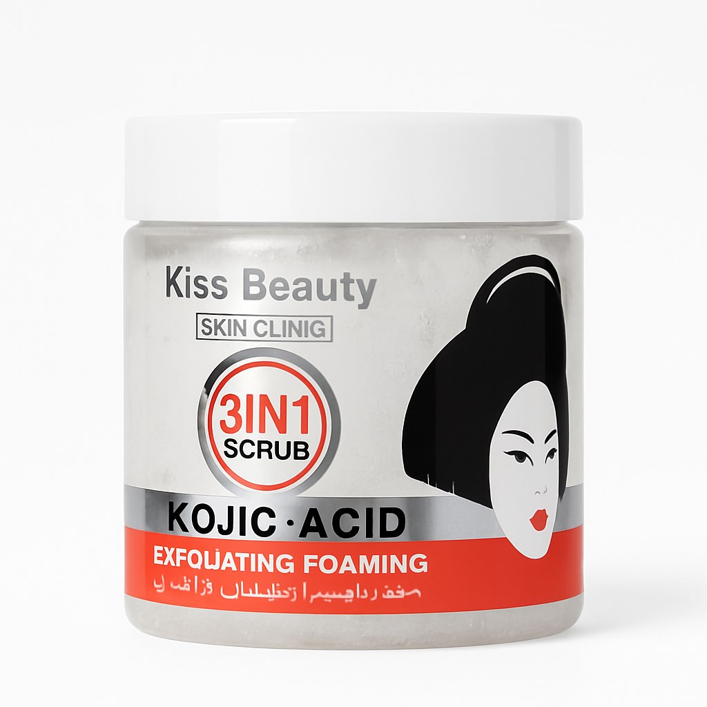 Exfoliante Corporal Kiss Beauty Kojic Acid 3 en 1