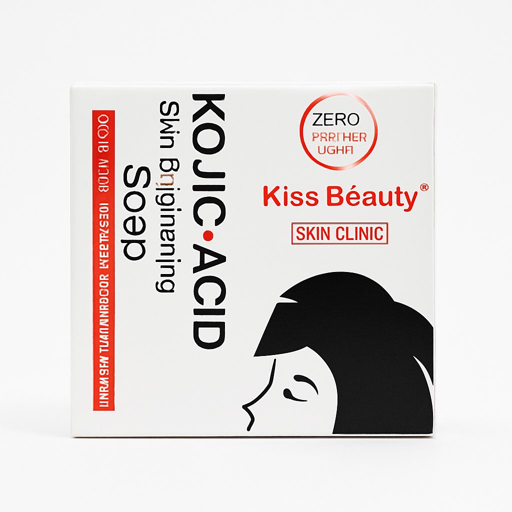 Jabón facial iluminador Kojic Acid Kiss Beauty