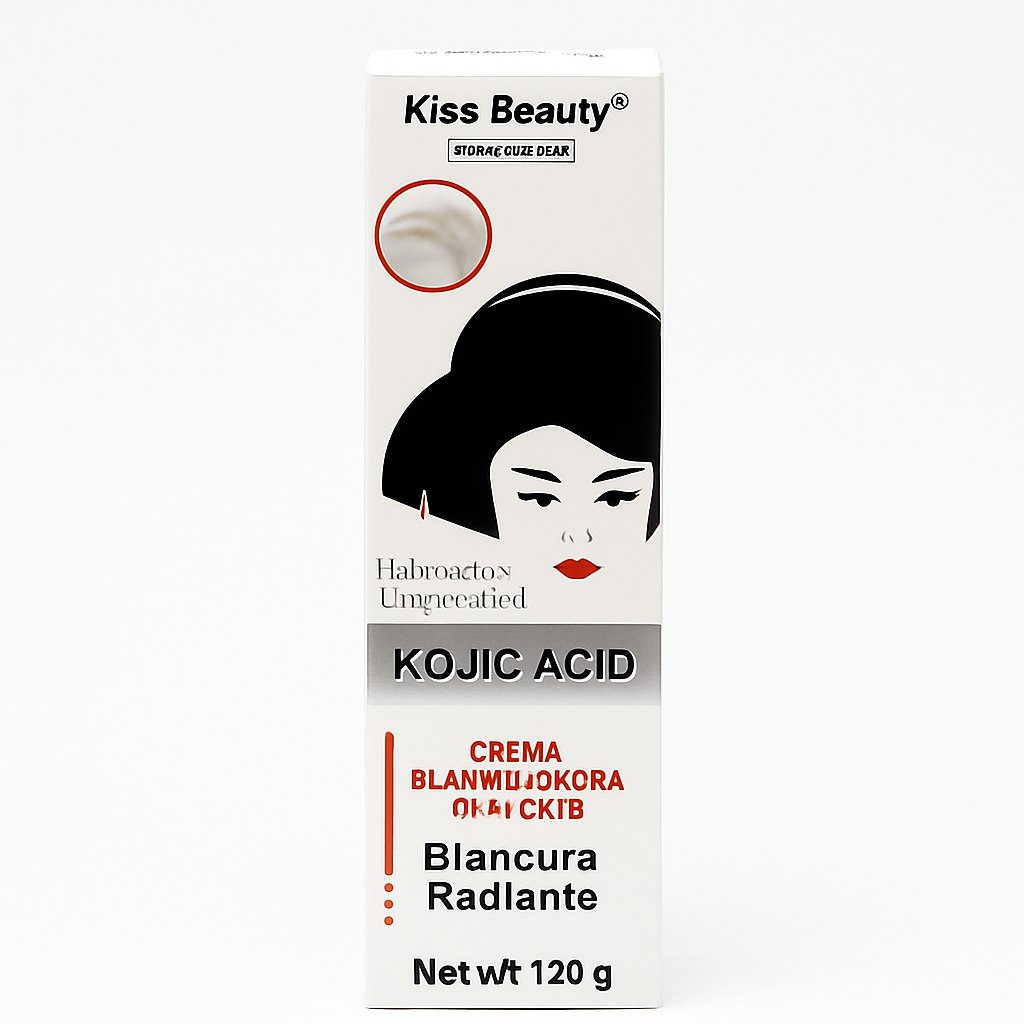 Crema Blanqueadora Corporal Kiss Beauty Kojic Acid 120 g