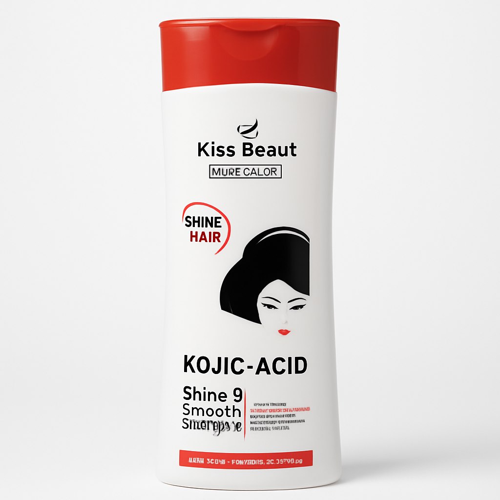 Champú Coreano Kiss Beaut Kojic Acid Shine & Smooth
