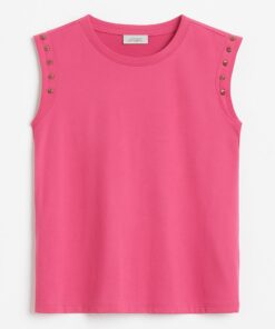 Camiseta sin mangas de mujer en colores vibrantes