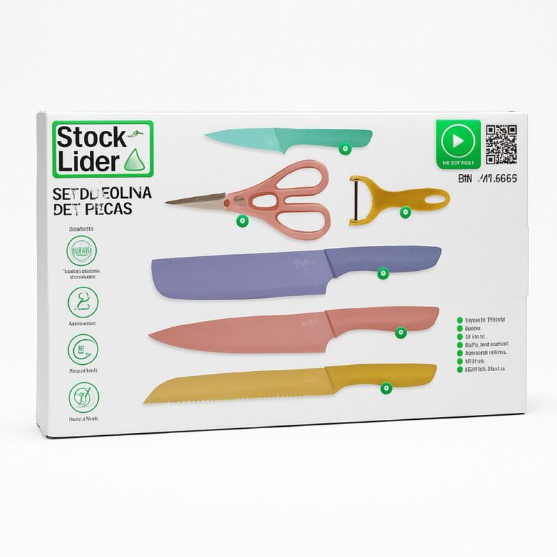 Set de cocina de 7 piezas Stock Líder